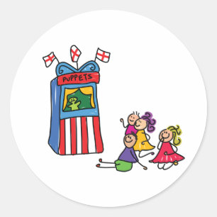 Adesivo Puppet Show Stickers