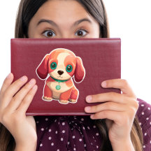 Puppy Decorative Sticker
