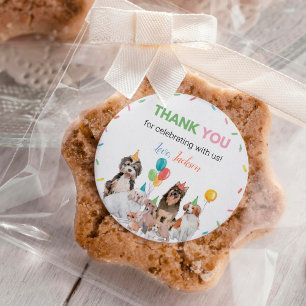 Adesivo Puppy Dog Boy Birthday Sticker Labs