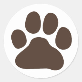 Adesivo Puppy Dog Paw Print | Pawprint canino cômodo