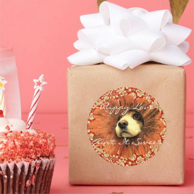 Adesivo Puppy Love Ain It Sweet Sticker (Festa)