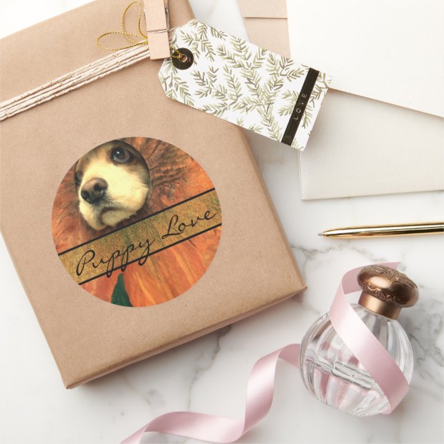 Adesivo Puppy Love Stickers (Presentear)