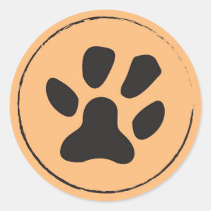 Adesivo Puppy Paw Sticker