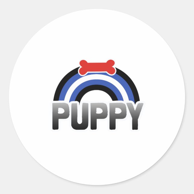 Adesivo Puppy Play Pride (Frente)