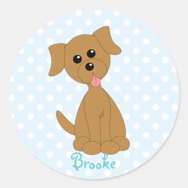 Adesivo Puppy Preppy (Frente)