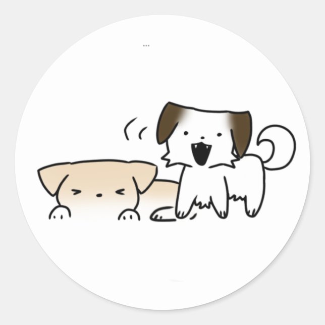 Adesivo Puppy’s, hondjes (Frente)