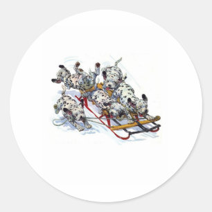 Adesivo Pups Dalmacianos de Leitura