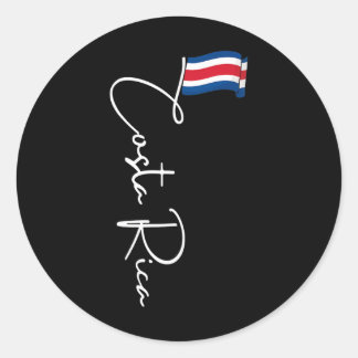 Adesivo Pura Tropical Vida Costa Rica Bandeira Vacinação d