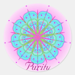 Adesivo Pureza (adesivo de Virtude)