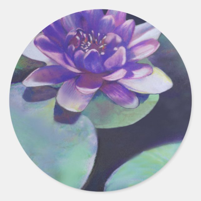 Adesivo Pureza - Pastel Waterlily (Frente)