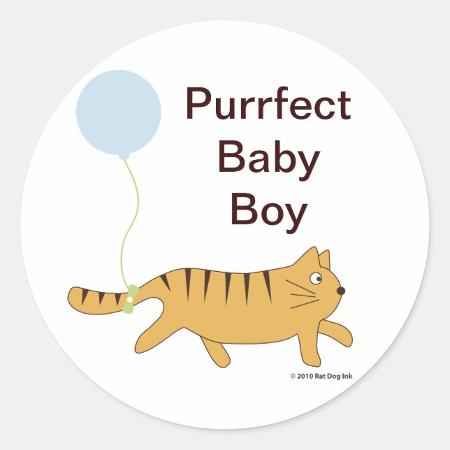 Adesivo Purfect Baby Boy Stickers (Frente)