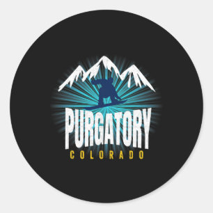 Adesivo Purgatório Co Snowboard Colorado Blue Xtreme Snowb