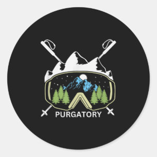 Adesivo Purgatory Resort Colorado Skiing Ski Resort Souven
