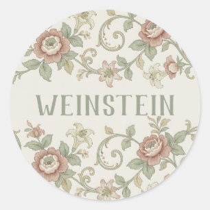 Adesivo Purim Folha Vintage