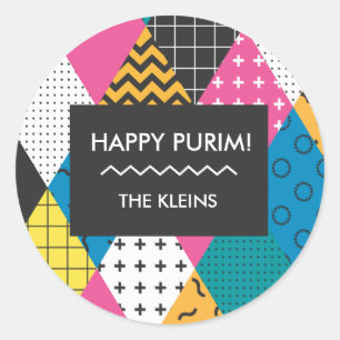 Adesivo Purim Sticker