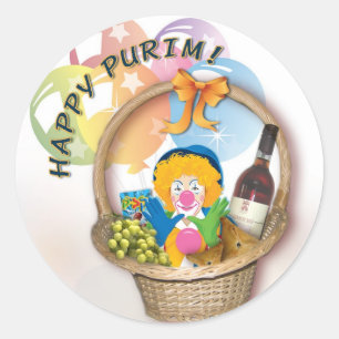 Adesivo Purim Sticker
