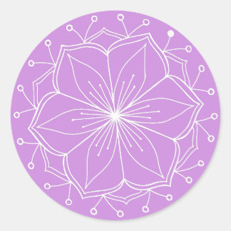 Adesivo Puro Lotus Flower Mandala