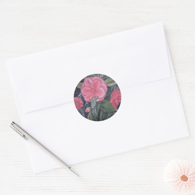 Adesivo Purple Dawn Camellia Stickers (Envelope)