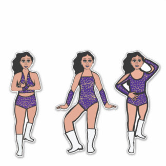 Adesivo Purple Gold Dots #2