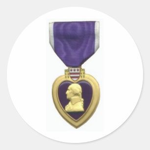Adesivo Purple Heart