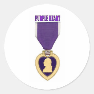 ADESIVO PURPLE HEART