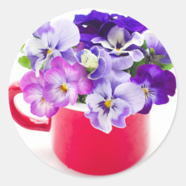 Adesivo purple pansy
