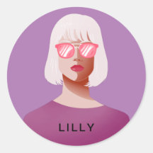 Púrpura e mulher clássica