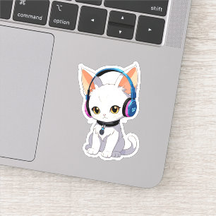 Adesivo Purrfect Kawaii Cat