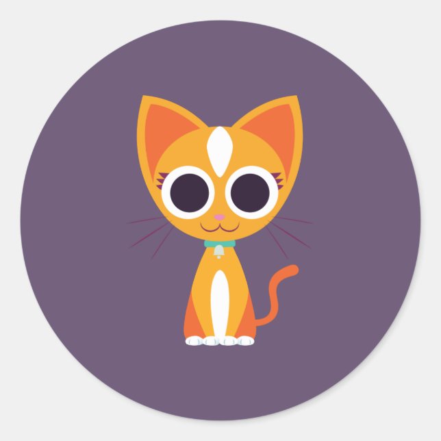 Adesivo Purrl the Cat (Frente)