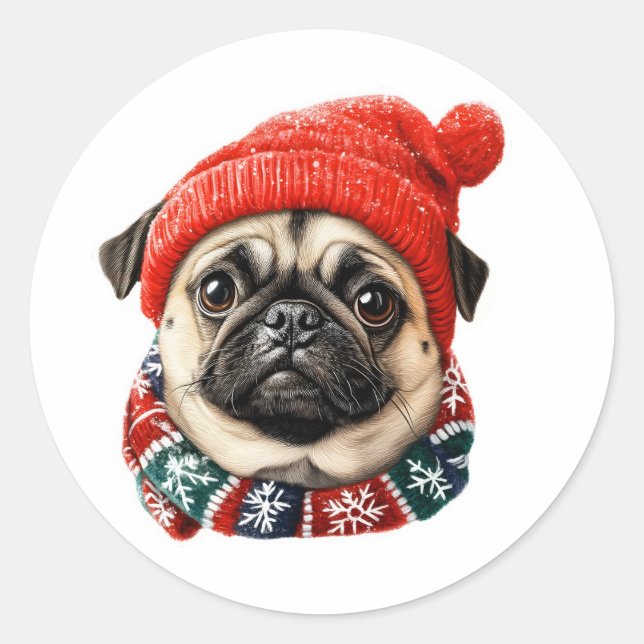 Adesivo Puta bonitinha de Natal (Frente)