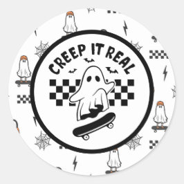 Adesivo Puxa-o para o Real Halloween Sticker