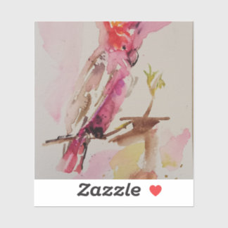 Adesivo Puzzle alegría cacatúa de acuarela