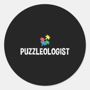 Adesivo Puzzleólogo Quebra-cabeça Coletor de Quebra-cabeça