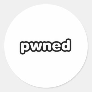 Adesivo pwned - videos games próprios para jogos de gamer