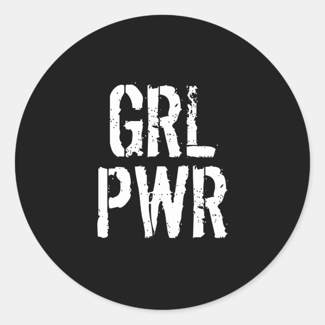 ADESIVO PWR GRL - (Frente)
