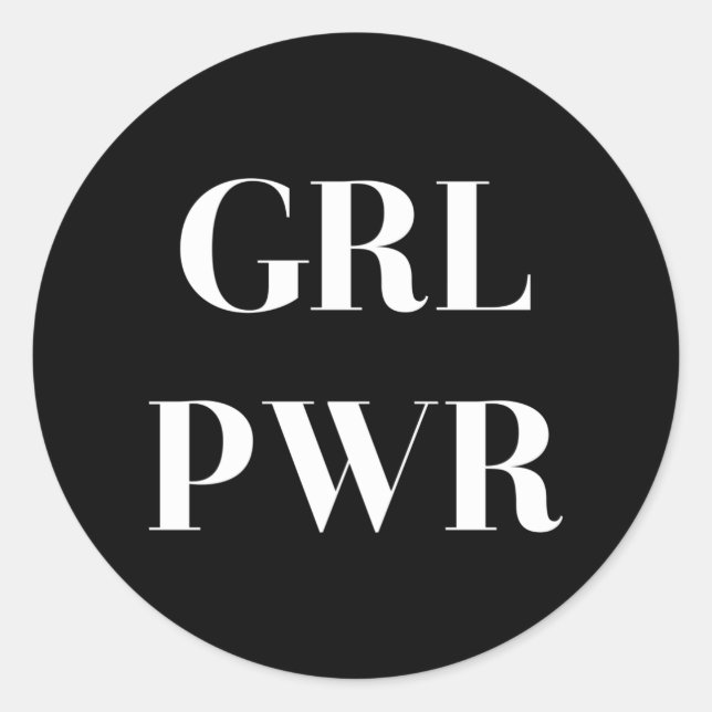 ADESIVO PWR GRL (Frente)
