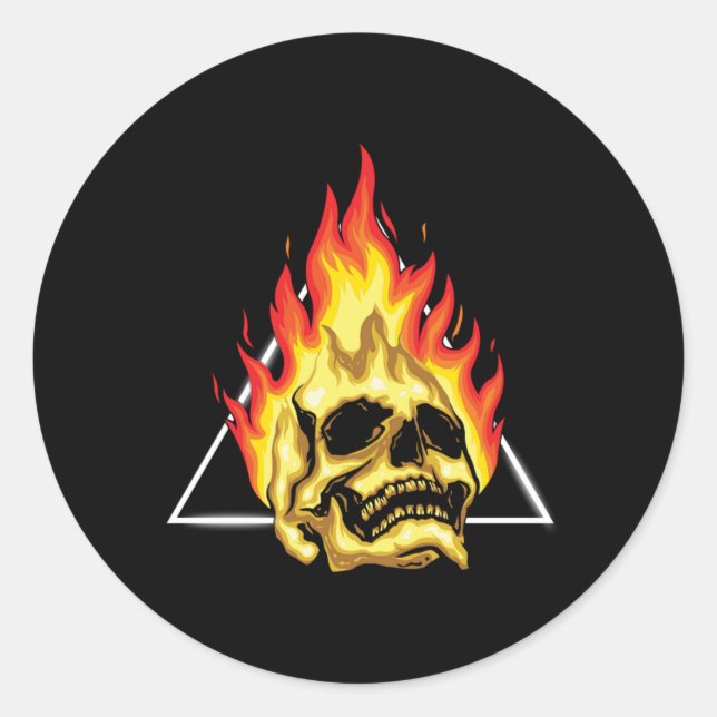 Adesivo Pyro Pyrotechnical Fireworks Fire Party Bller Gift (Frente)