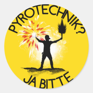 Adesivo Pyrotechnik? Bitte de Ja!
