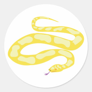 Adesivo Python Amarelo