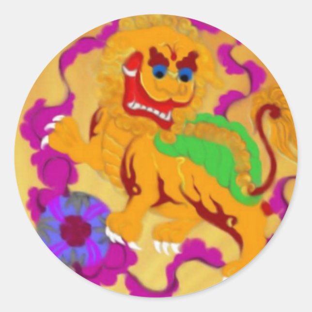 Adesivo Qi Lin Sticker (Frente)