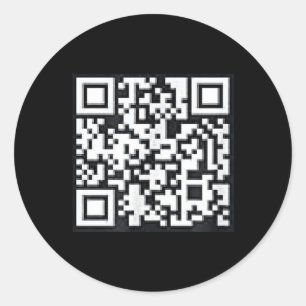 Adesivo Qr Trump Presidente Trump Código de Dança Engraçad