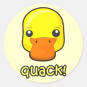 Adesivo Quack! Pato