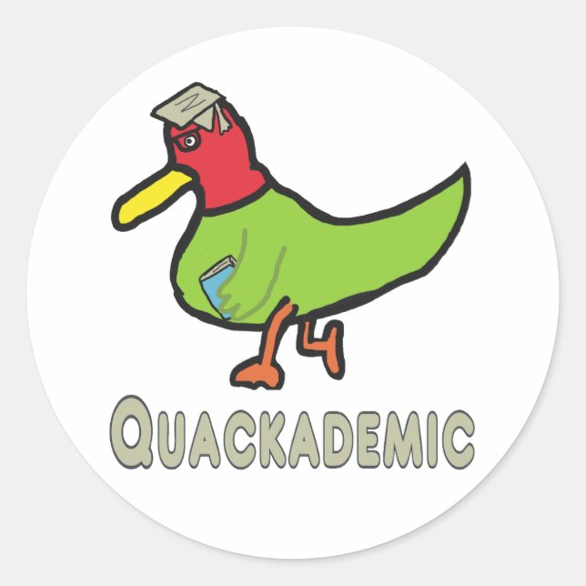 Adesivo Quackademic (Frente)