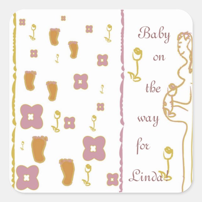 Adesivo Quadrado (Frente)