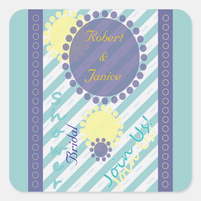 Adesivo Quadrado (Frente)