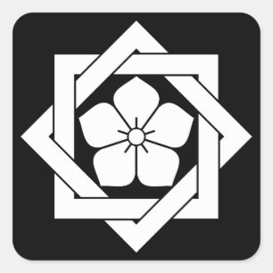 ADESIVO QUADRADO 組 合 角 に 桔 梗