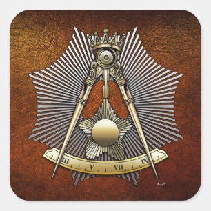 Adesivo Quadrado 14: Grande Mason Eleitoral