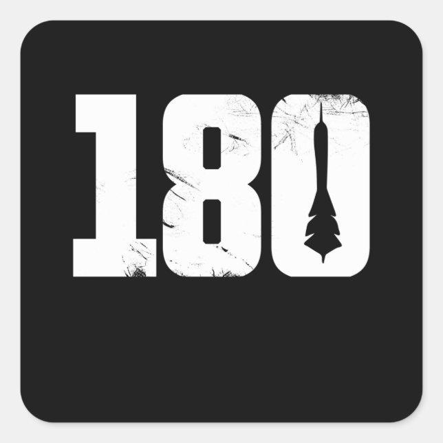 Adesivo Quadrado 180 Artes Retro-Dartist (Frente)