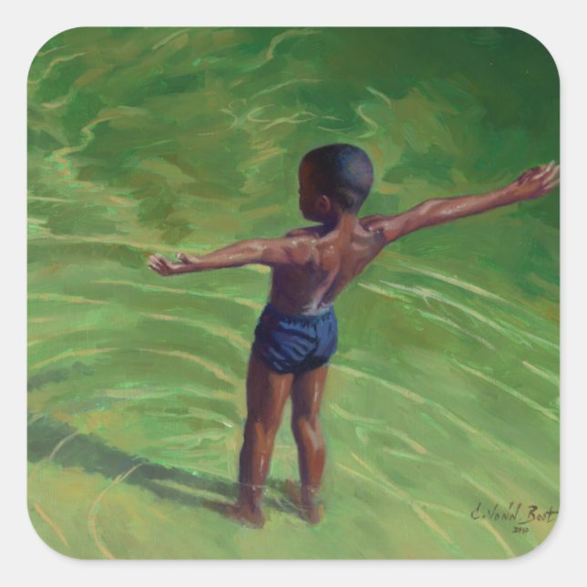 Adesivo Quadrado 2011 Me (Frente)