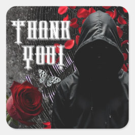 Adesivo Quadrado 20 Obrigado, Vaqueiros Assombrando Adeline Zade Me